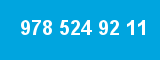 978 524 92 11